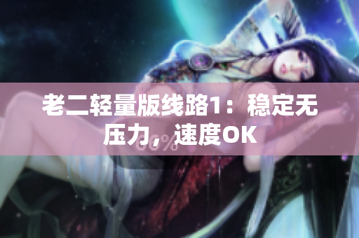 老二轻量版线路1：稳定无压力，速度OK