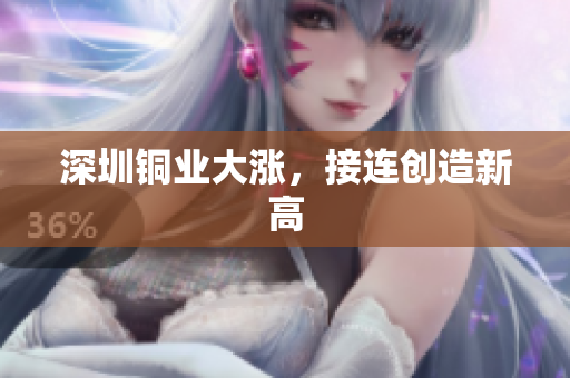 深圳铜业大涨，接连创造新高