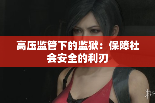 高压监管下的监狱：保障社会安全的利刃