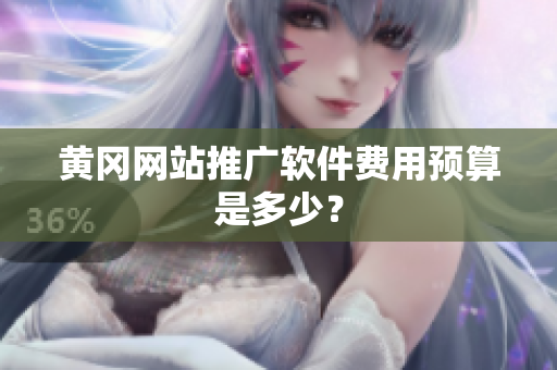 黄冈网站推广软件费用预算是多少？