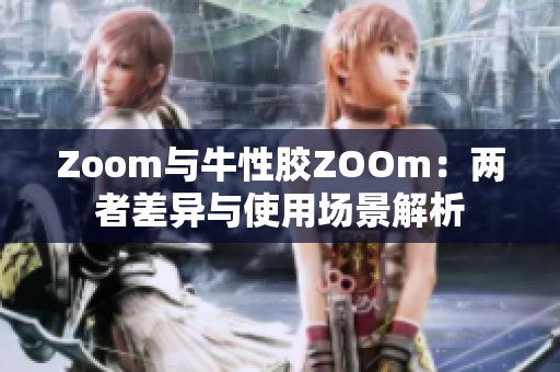 Zoom与牛性胶ZOOm：两者差异与使用场景解析