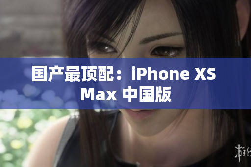 国产最顶配：iPhone XS Max 中国版