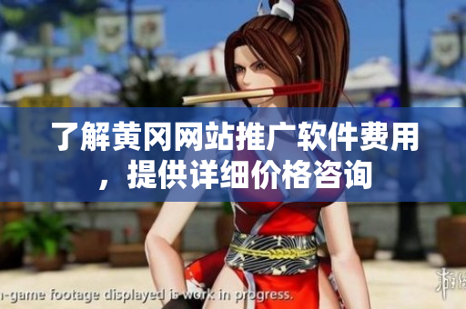 了解黄冈网站推广软件费用，提供详细价格咨询