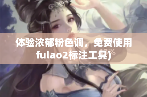 体验浓郁粉色调，免费使用fulao2标注工具)
